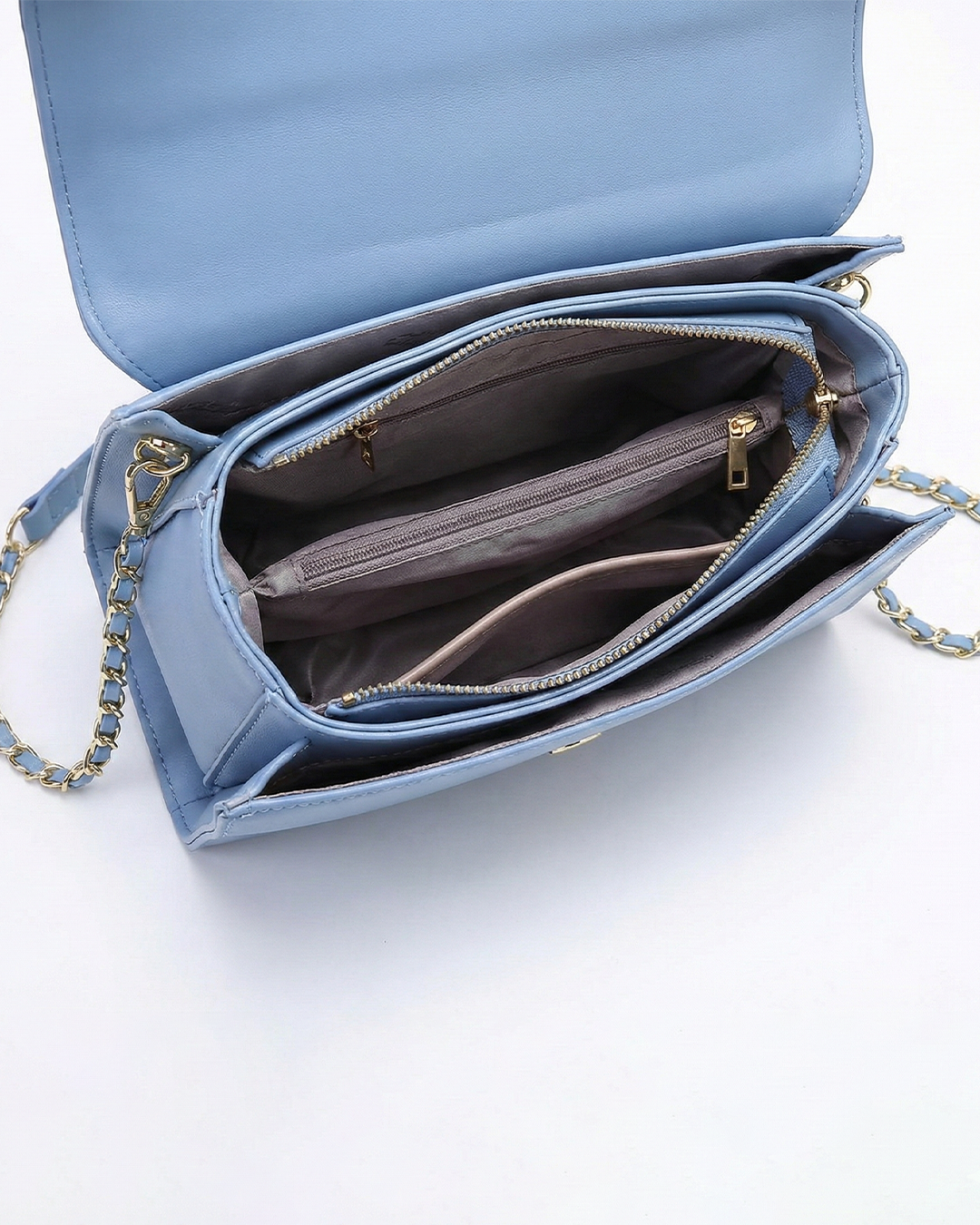 Premium Multi-Dimensional Chain Crossbody Bag