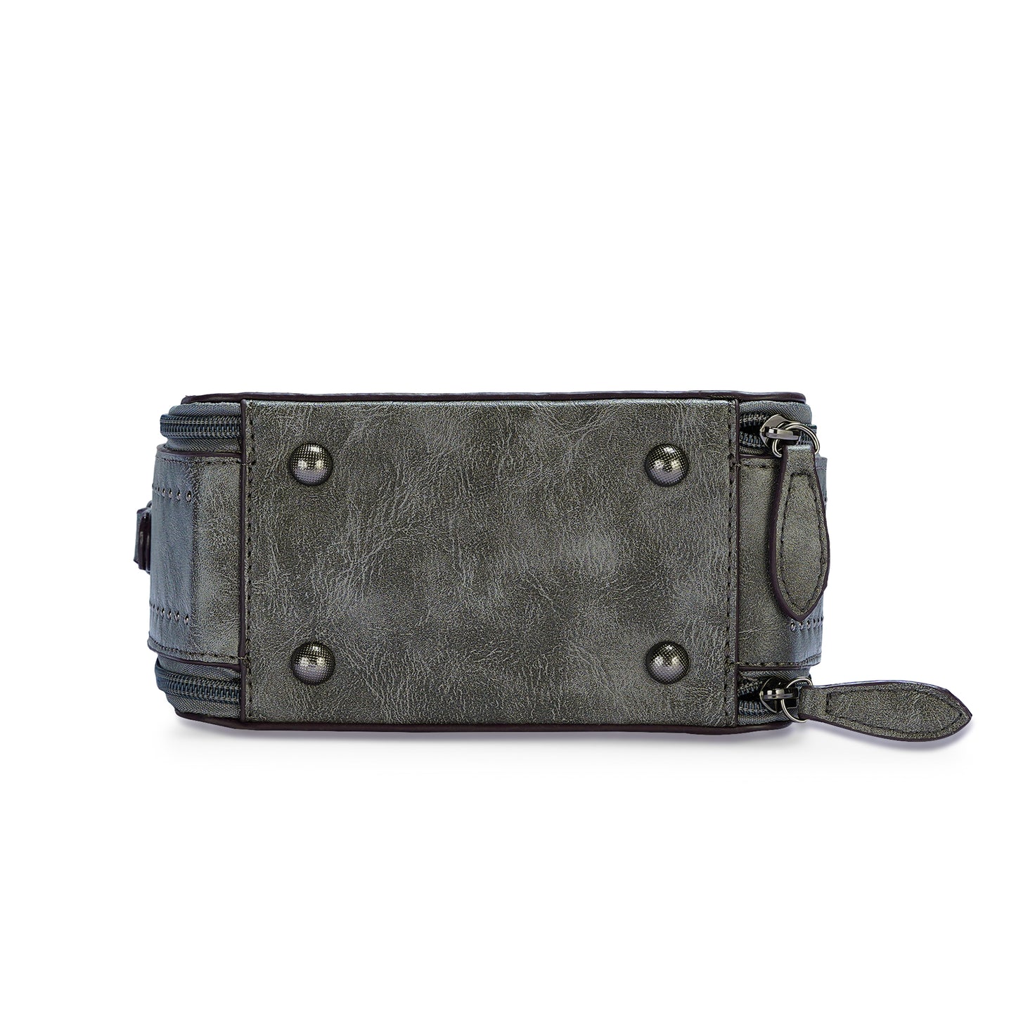 Grey Antique Satchel Bag
