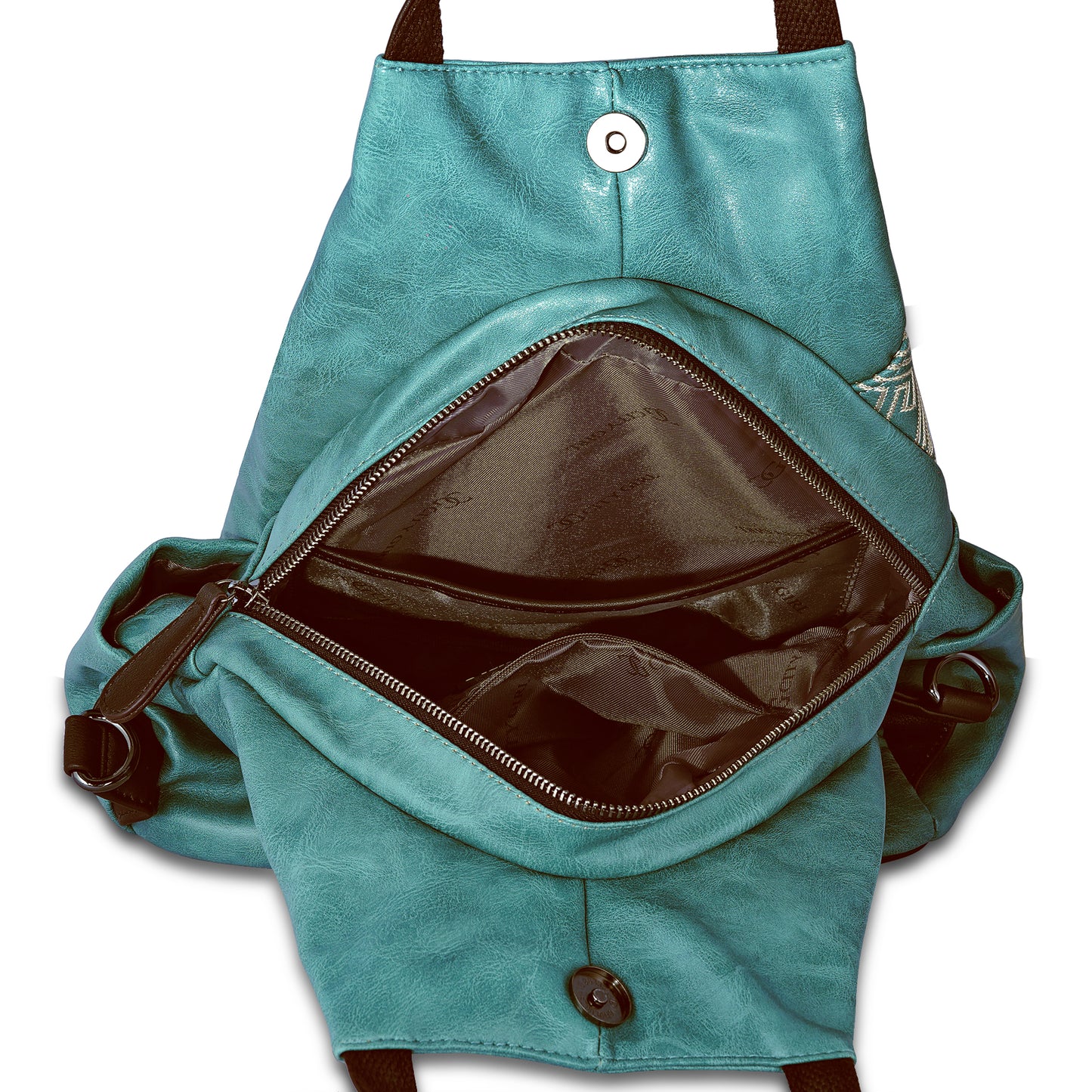 Blue Antique Backpack Bold