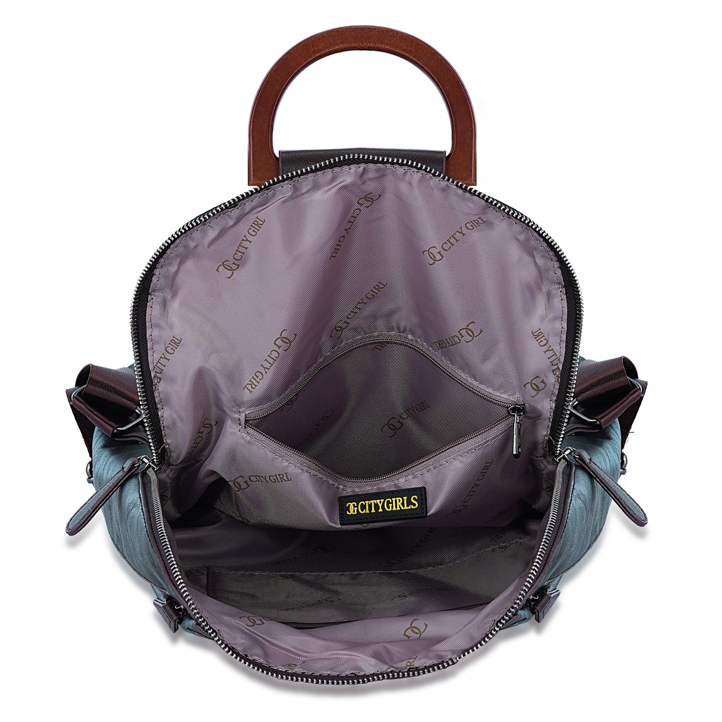 Blue Antique Backpack