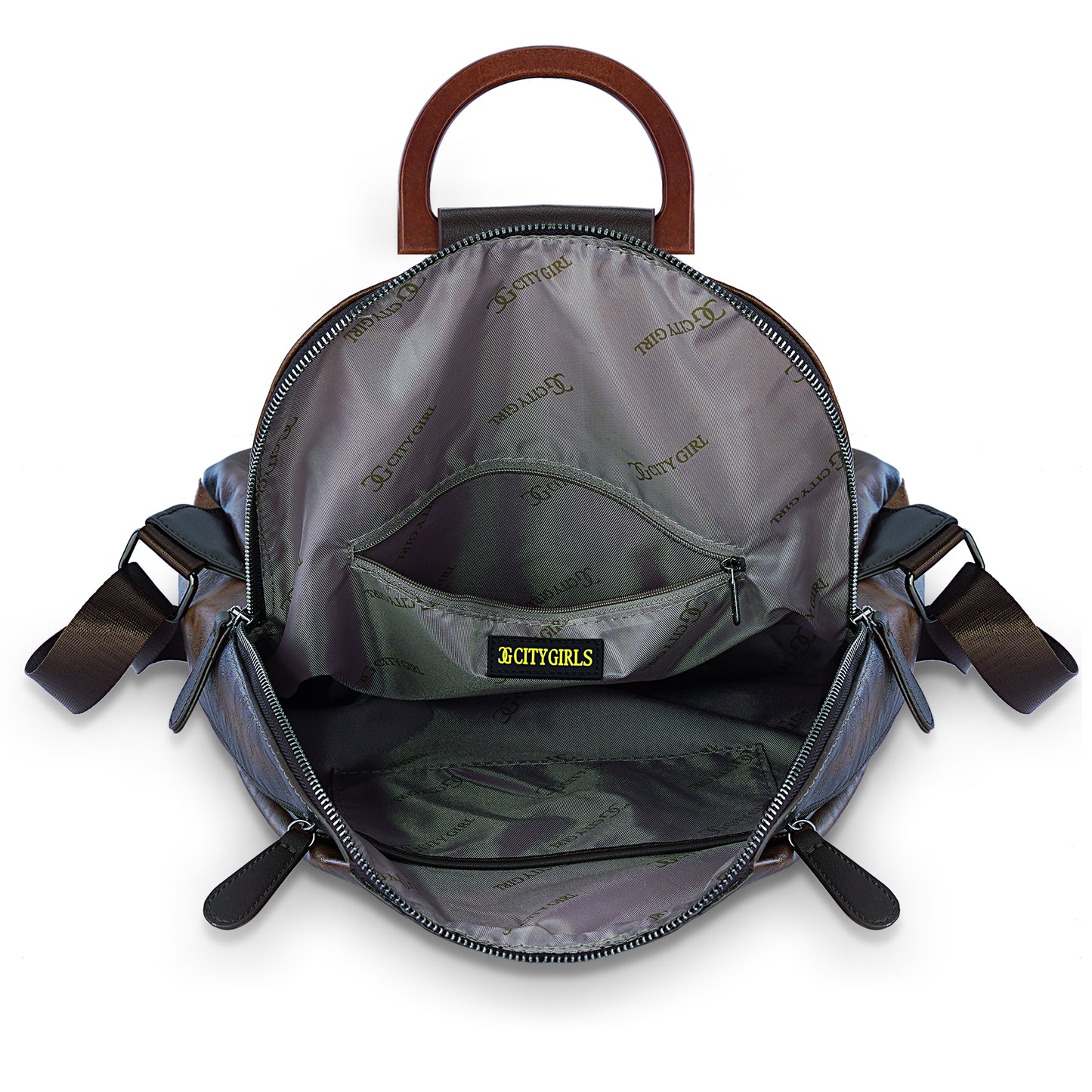 Tan Antique Backpack