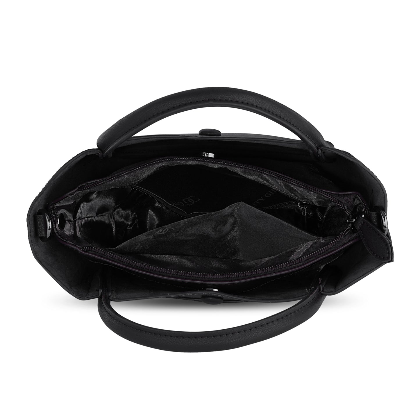 Black Antique Handheld Bag Luxe