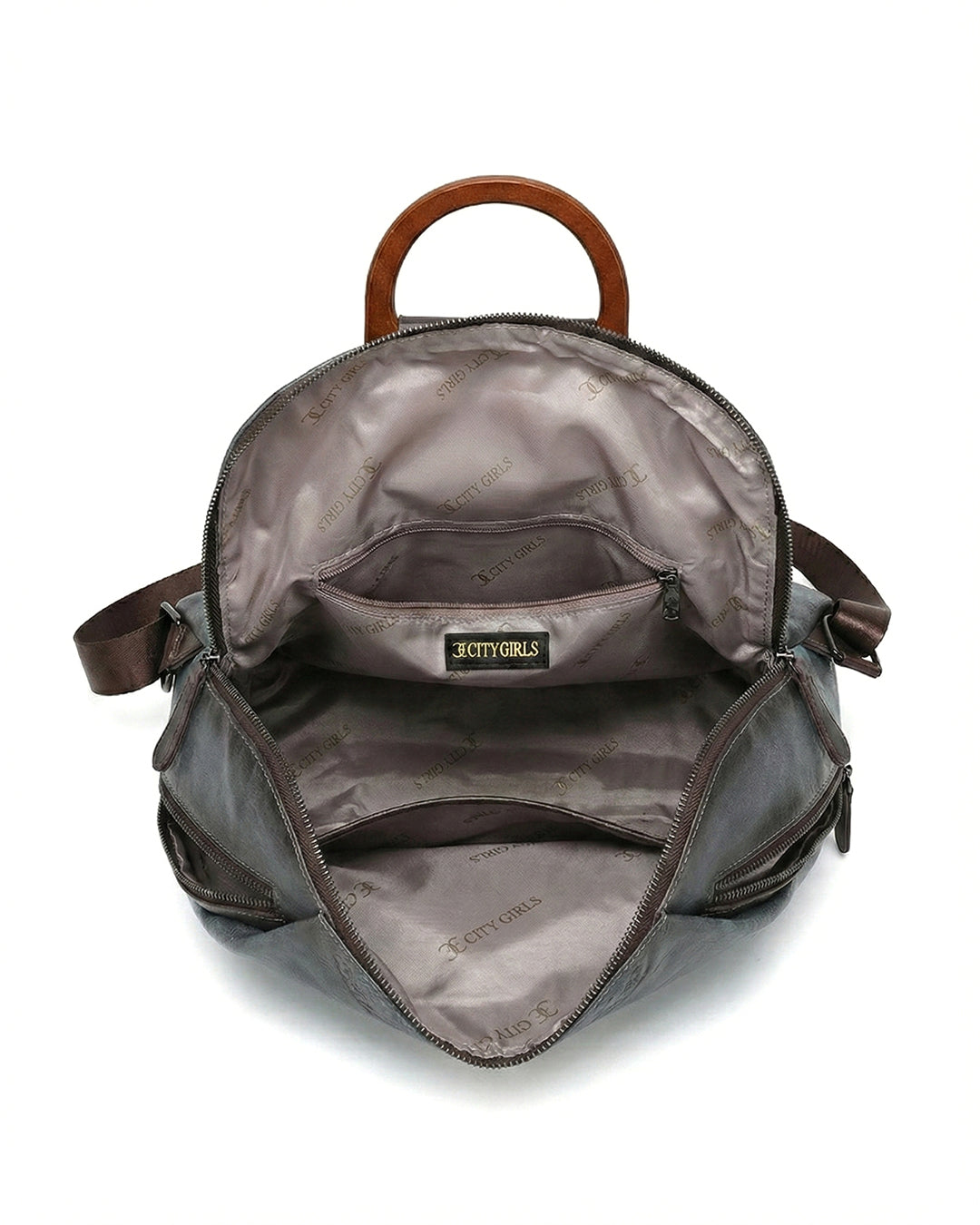 Signature Textured Embossed Artsian finish Bagpack