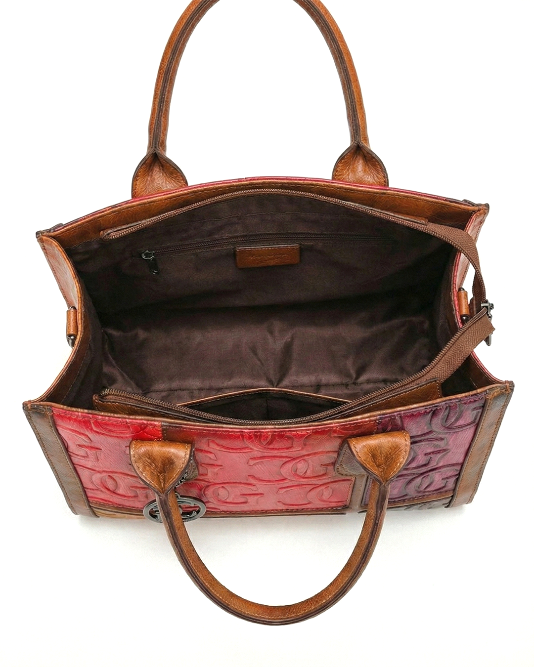 Elite Embossed CG Patchwork Bag