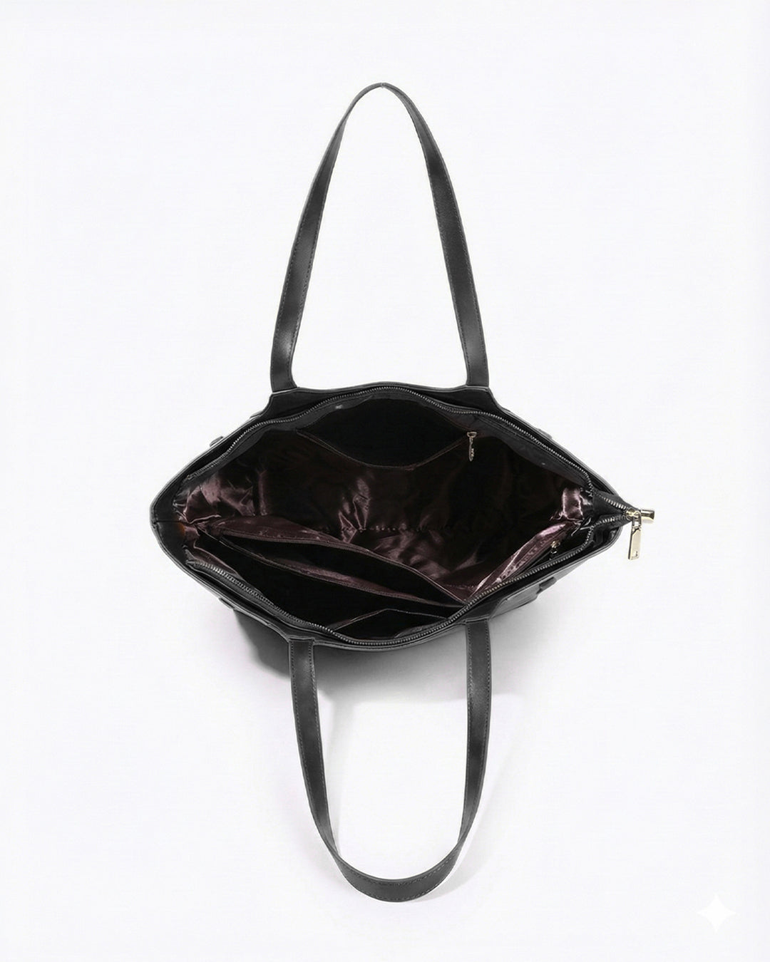Professional Contrast Panel Tote Bag