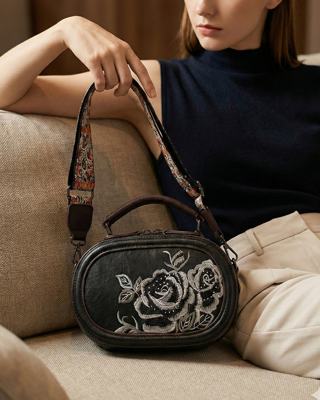 City Girls Vintage Rose Luxe Bag