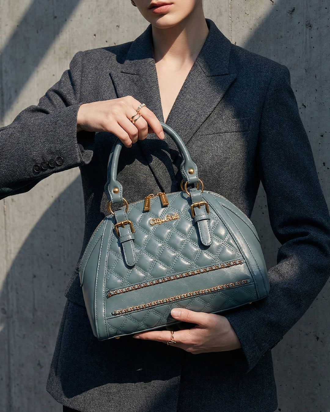 Premium Structured Dome Bag