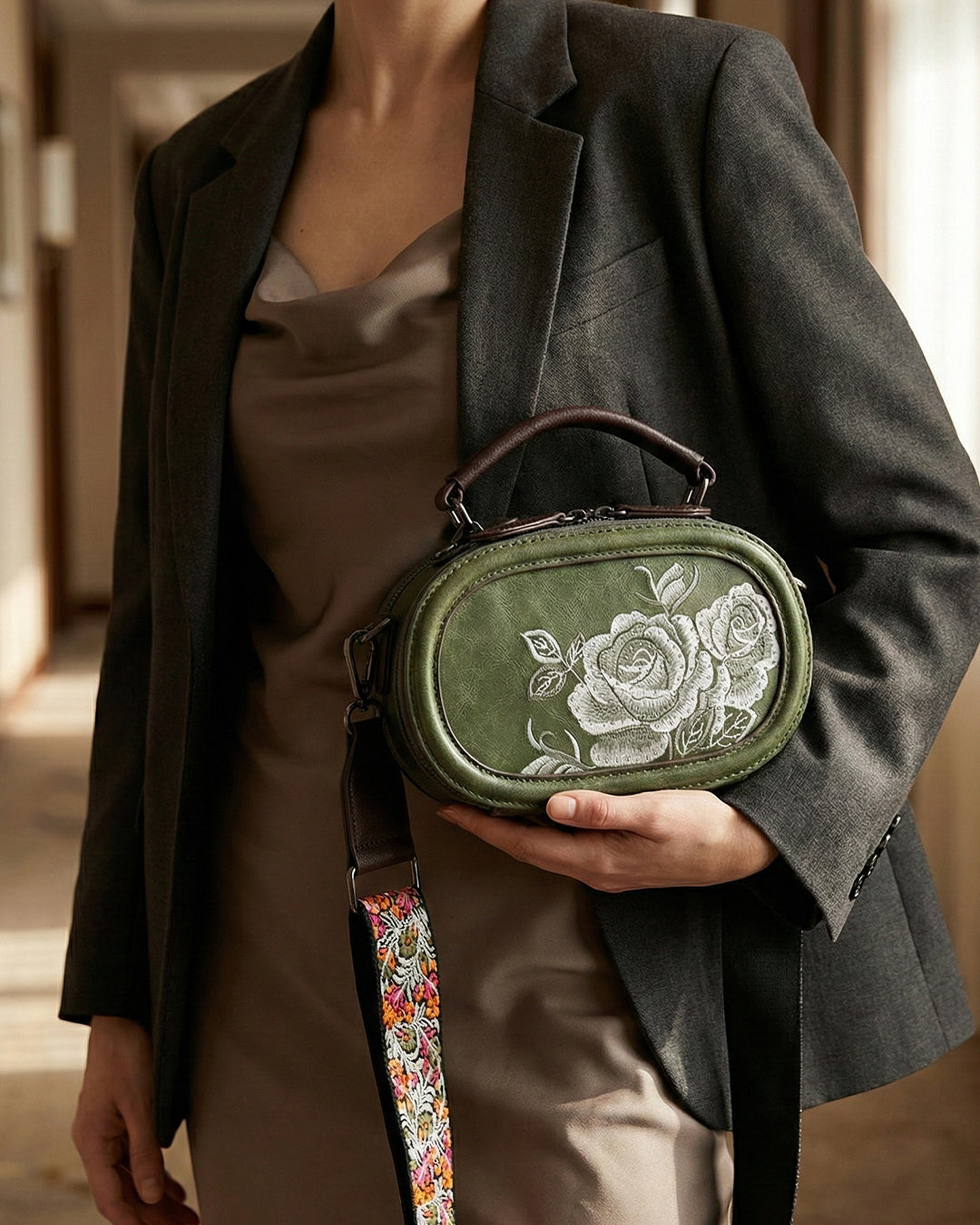 City Girls Vintage Rose Luxe Bag