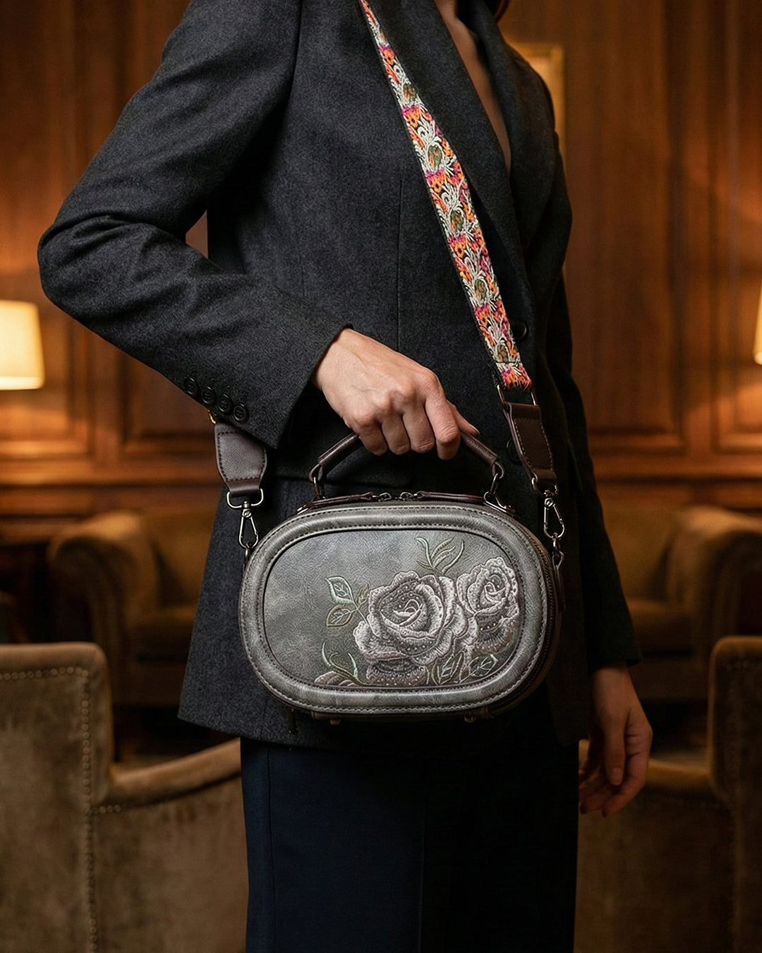 City Girls Vintage Rose Luxe Bag
