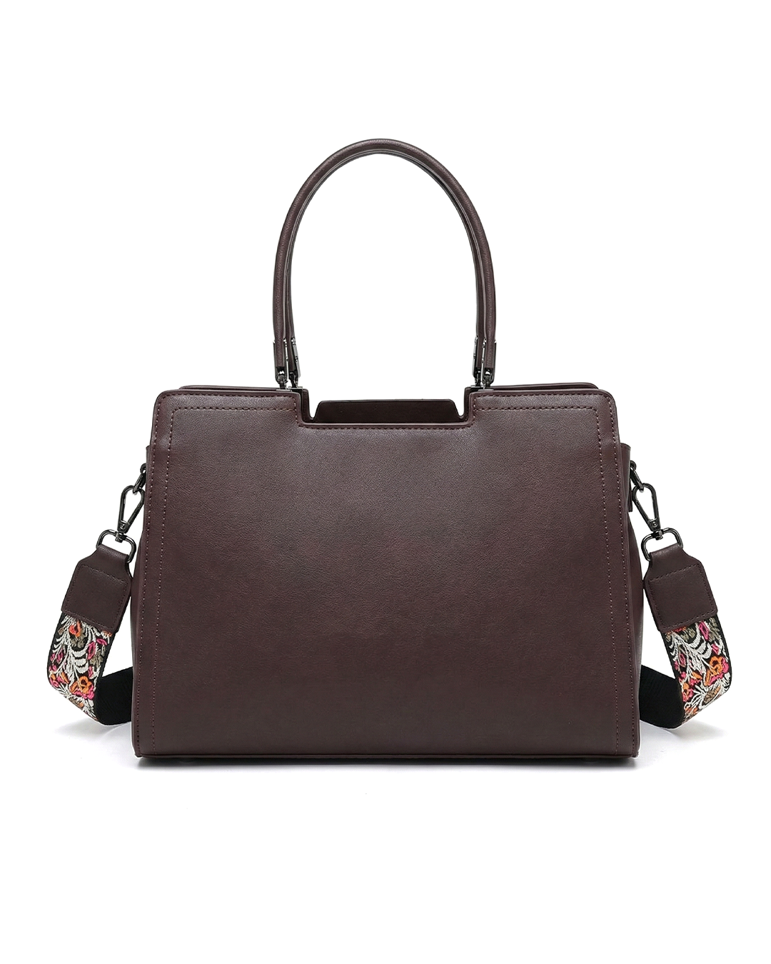 Artisanal Embroidered Aesthetic Top-Handle Bag