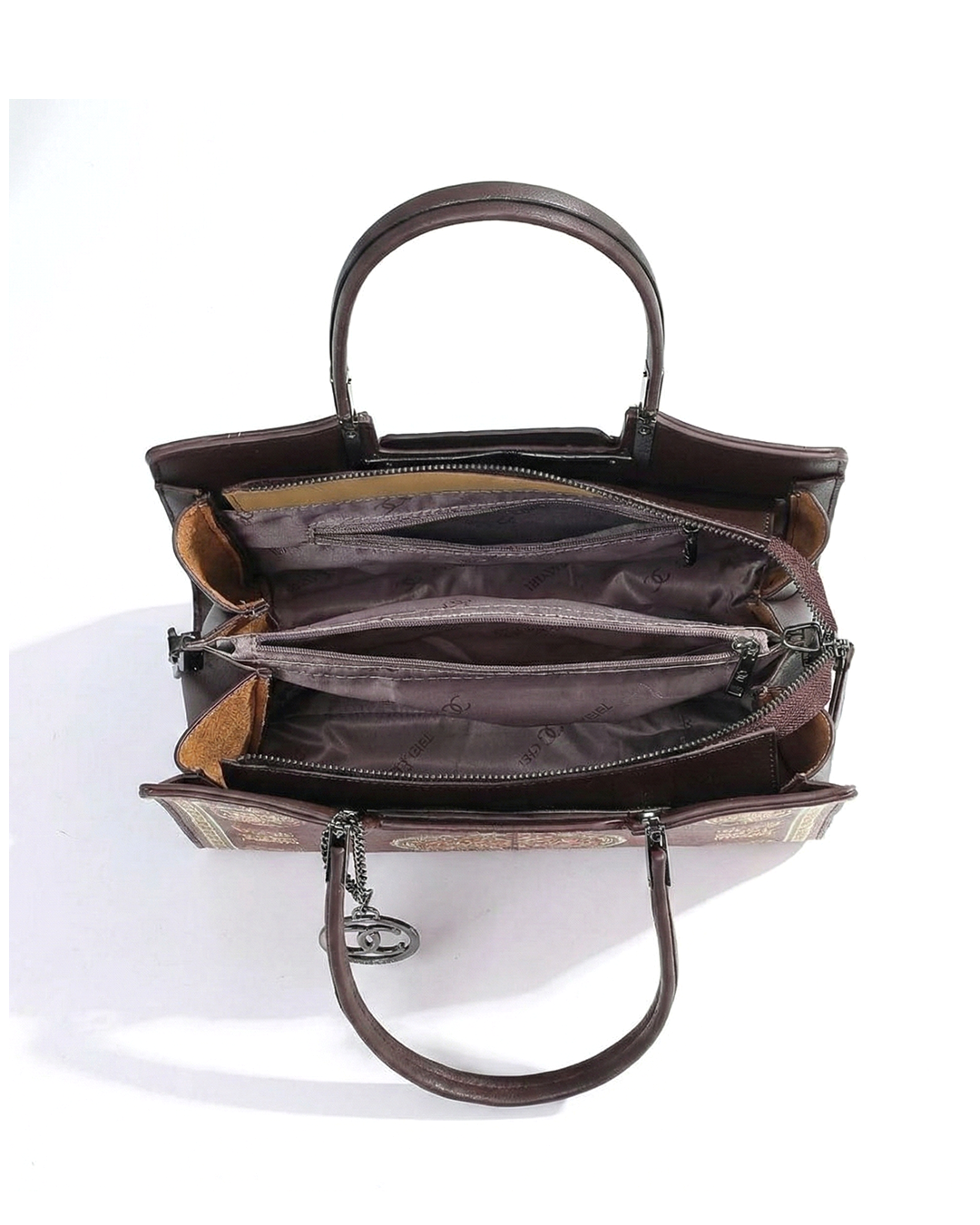 Artisanal Embroidered Aesthetic Top-Handle Bag