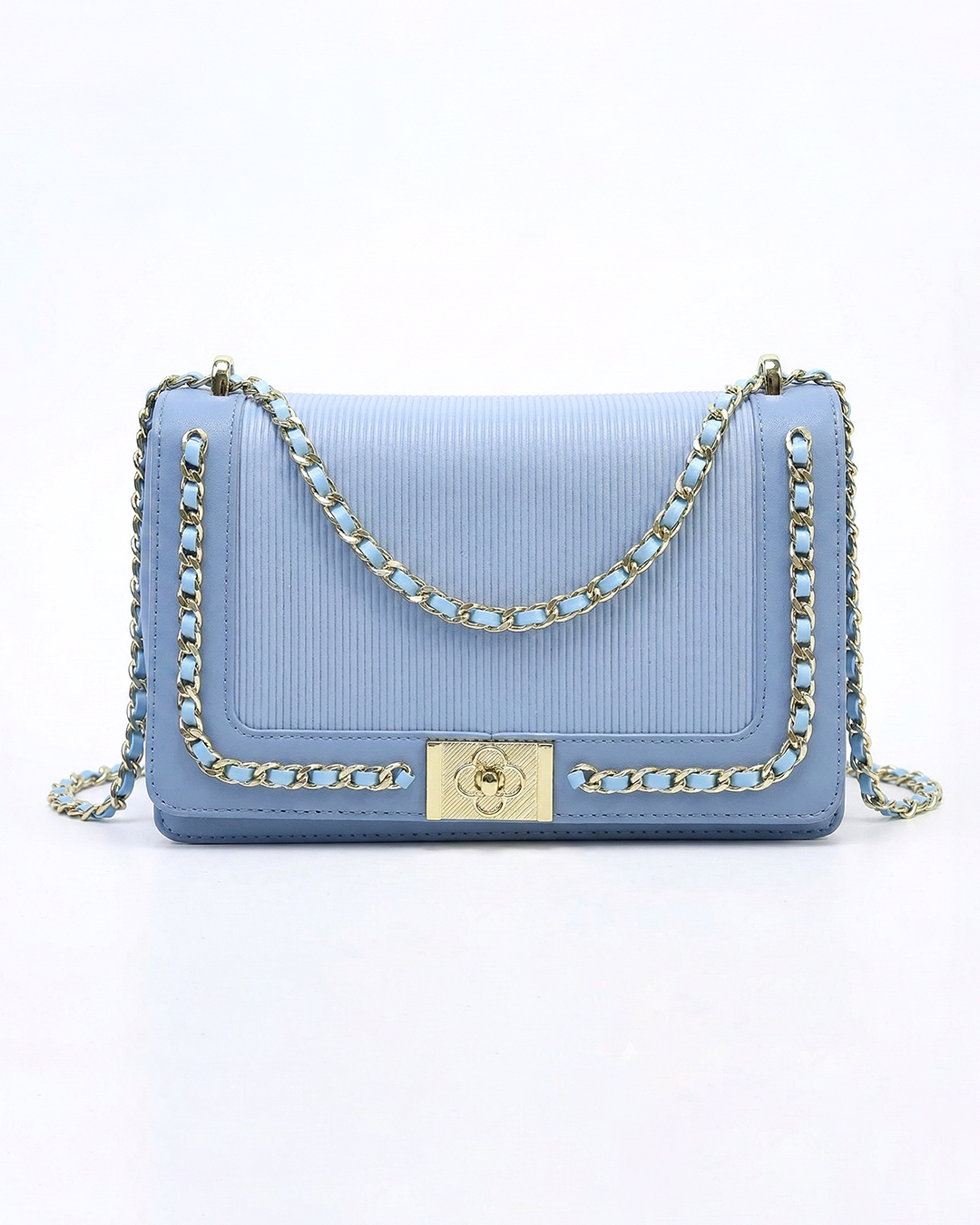 Premium Multi-Dimensional Chain Crossbody Bag