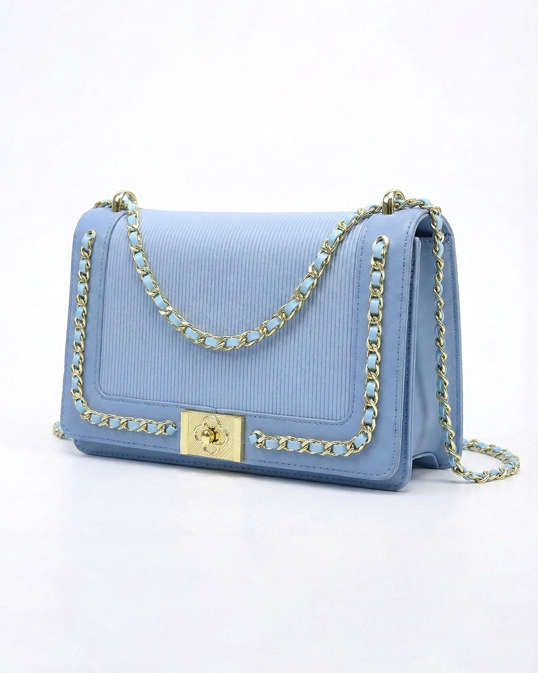 Premium Multi-Dimensional Chain Crossbody Bag