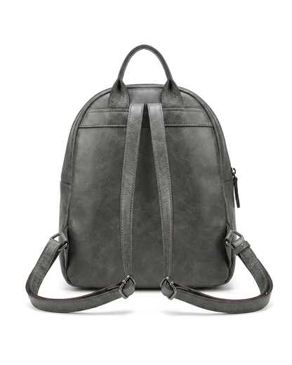 Embossed Rose Textured Luxury Backpack