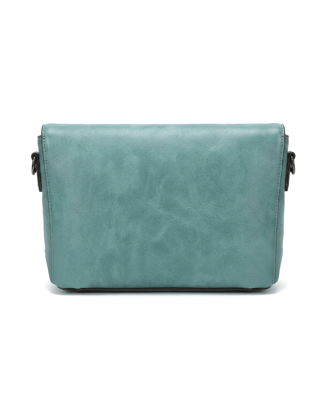 Vintage Floral Embroidered Envelope Crossbody Bag - Asymmetrical Flap