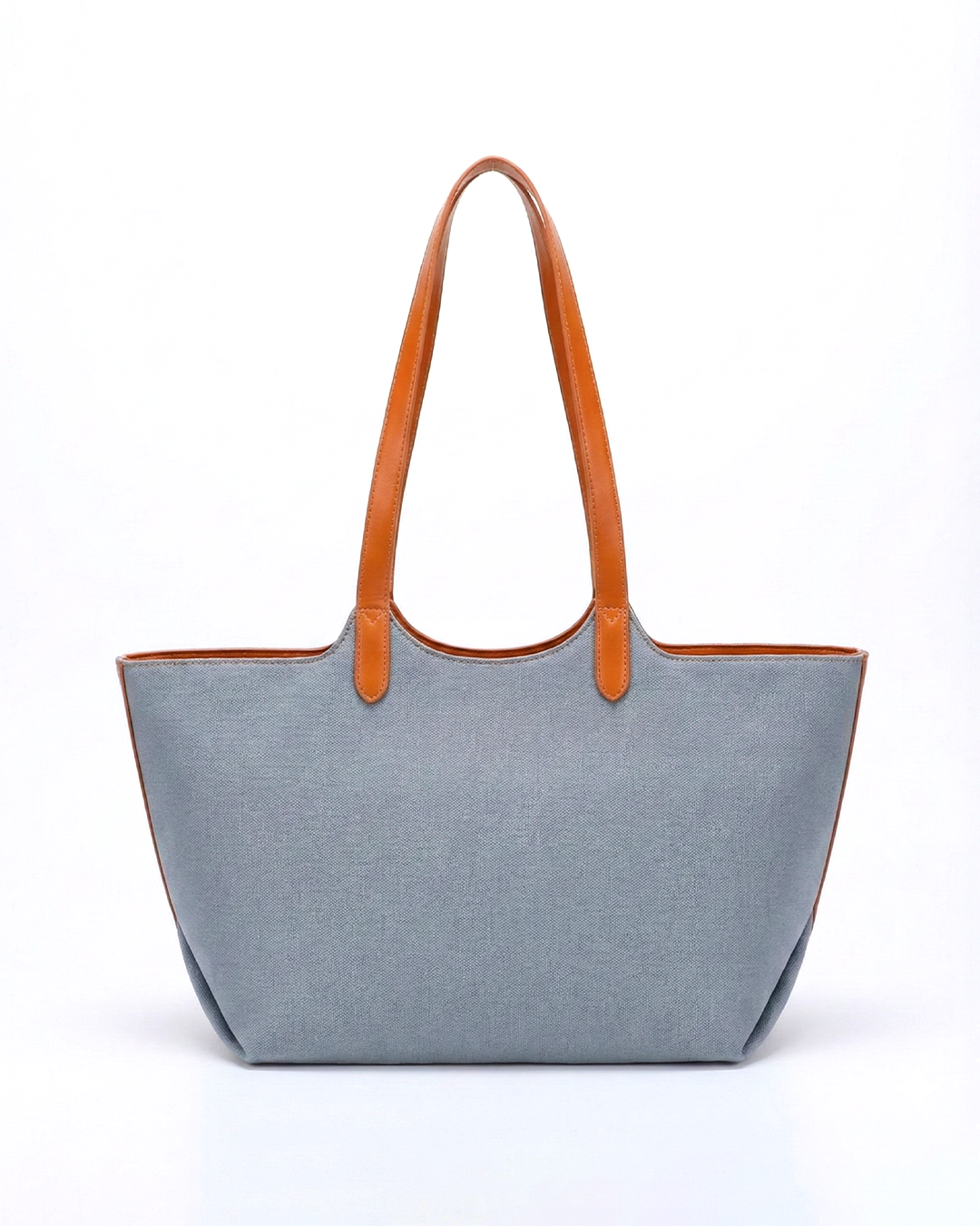 Professional Contrast Panel Tote Bag