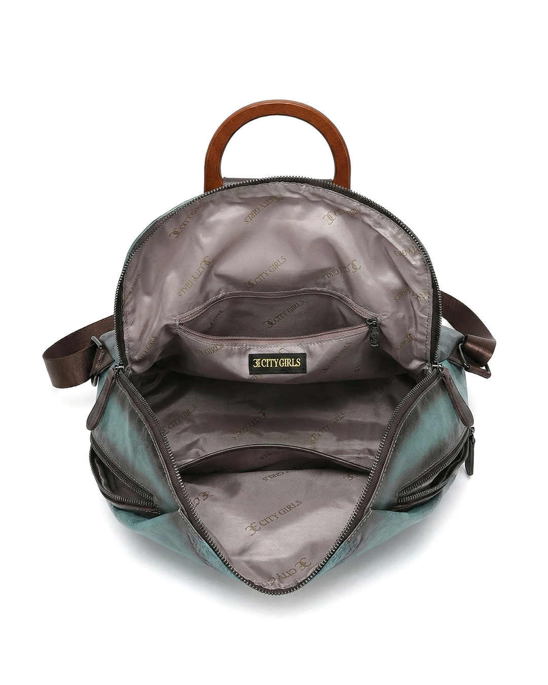 Signature Textured Embossed Artsian finish Bagpack