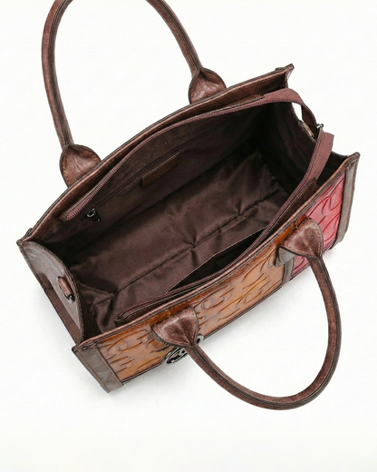 Elite Embossed CG Patchwork Bag