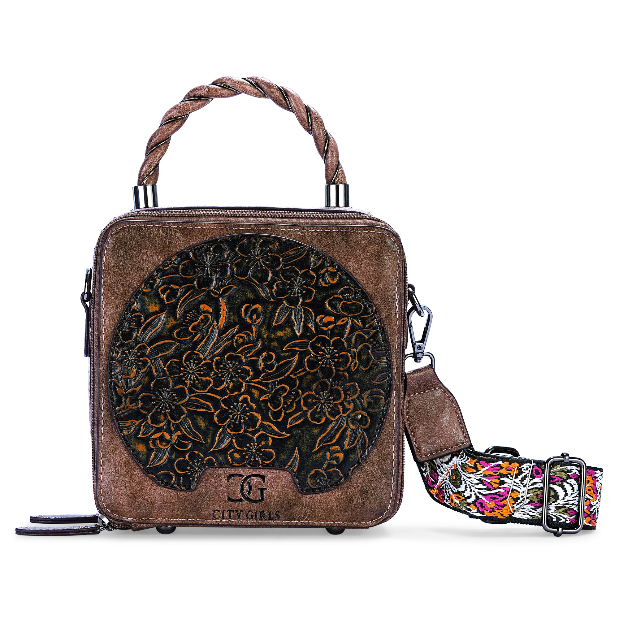 Brown Antique Satchel Bag