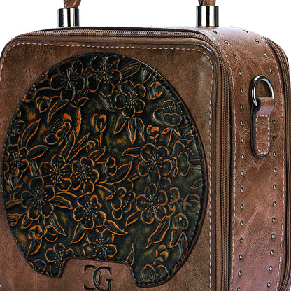 Brown Antique Satchel Bag