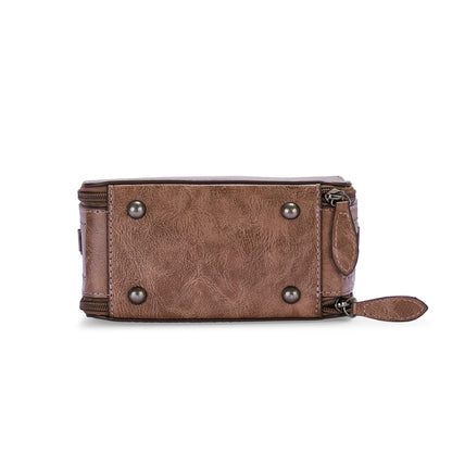 Brown Antique Satchel Bag