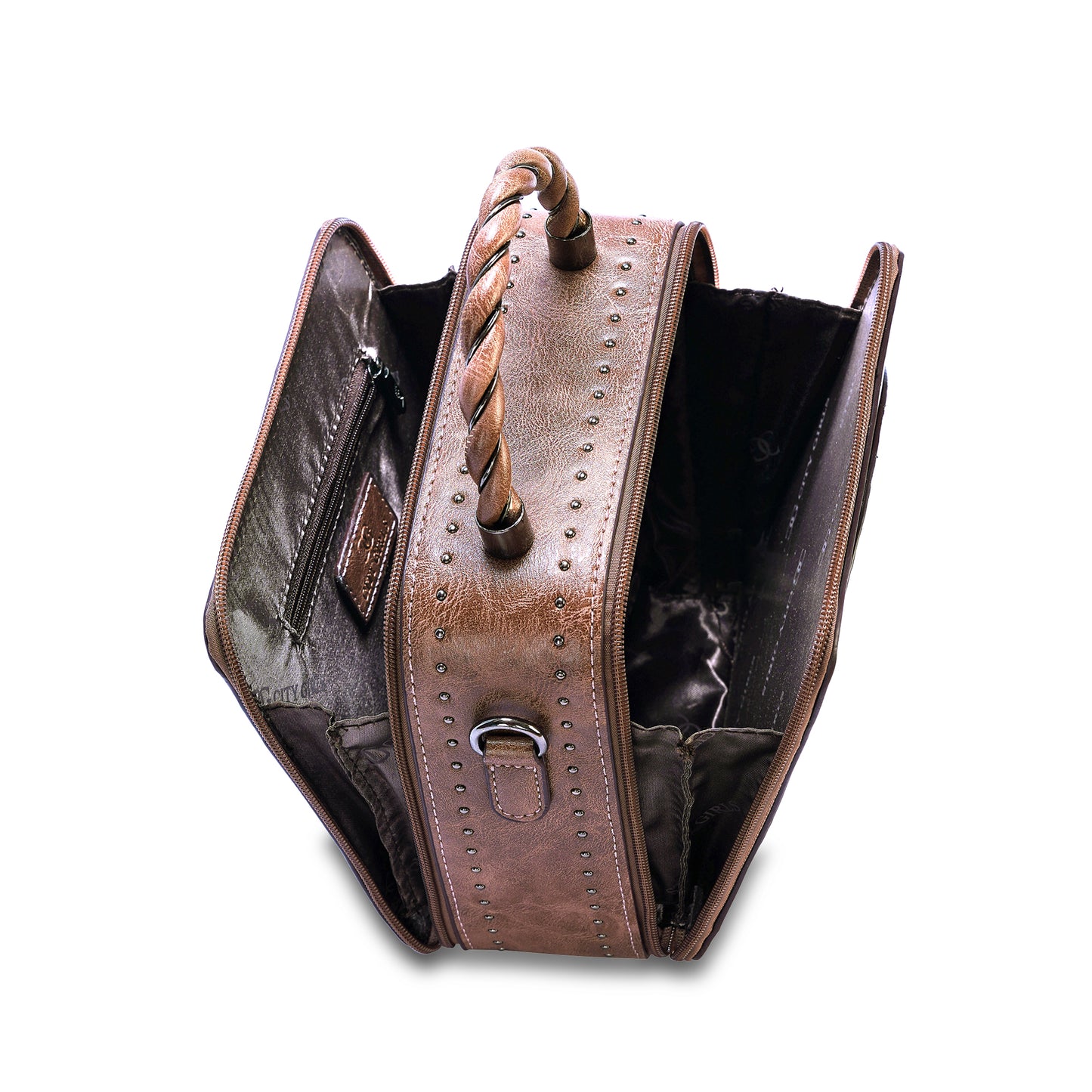 Brown Antique Satchel Bag