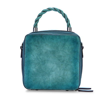 Blue Antique Satchel Bag