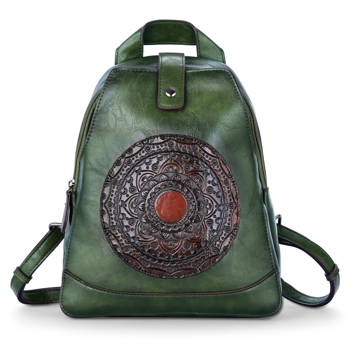 Green Antique Backpack