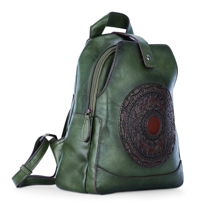 Green Antique Backpack