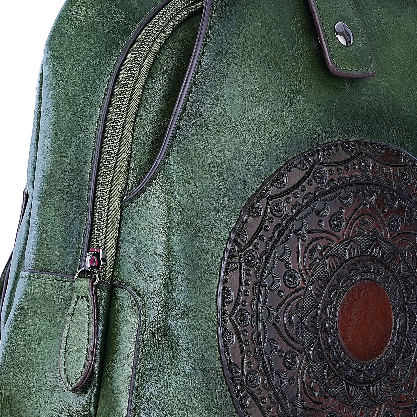 Green Antique Backpack