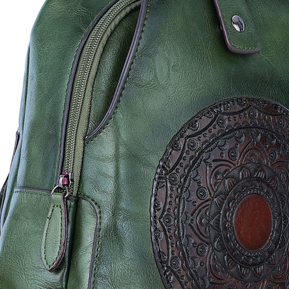 Green Antique Backpack