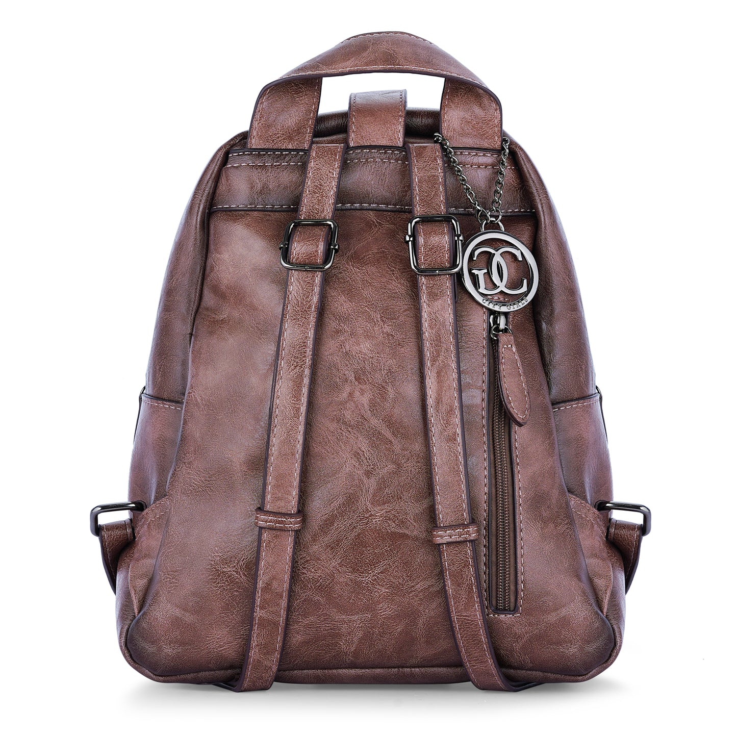 Beige Antique Backpack