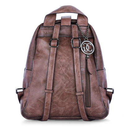Beige Antique Backpack