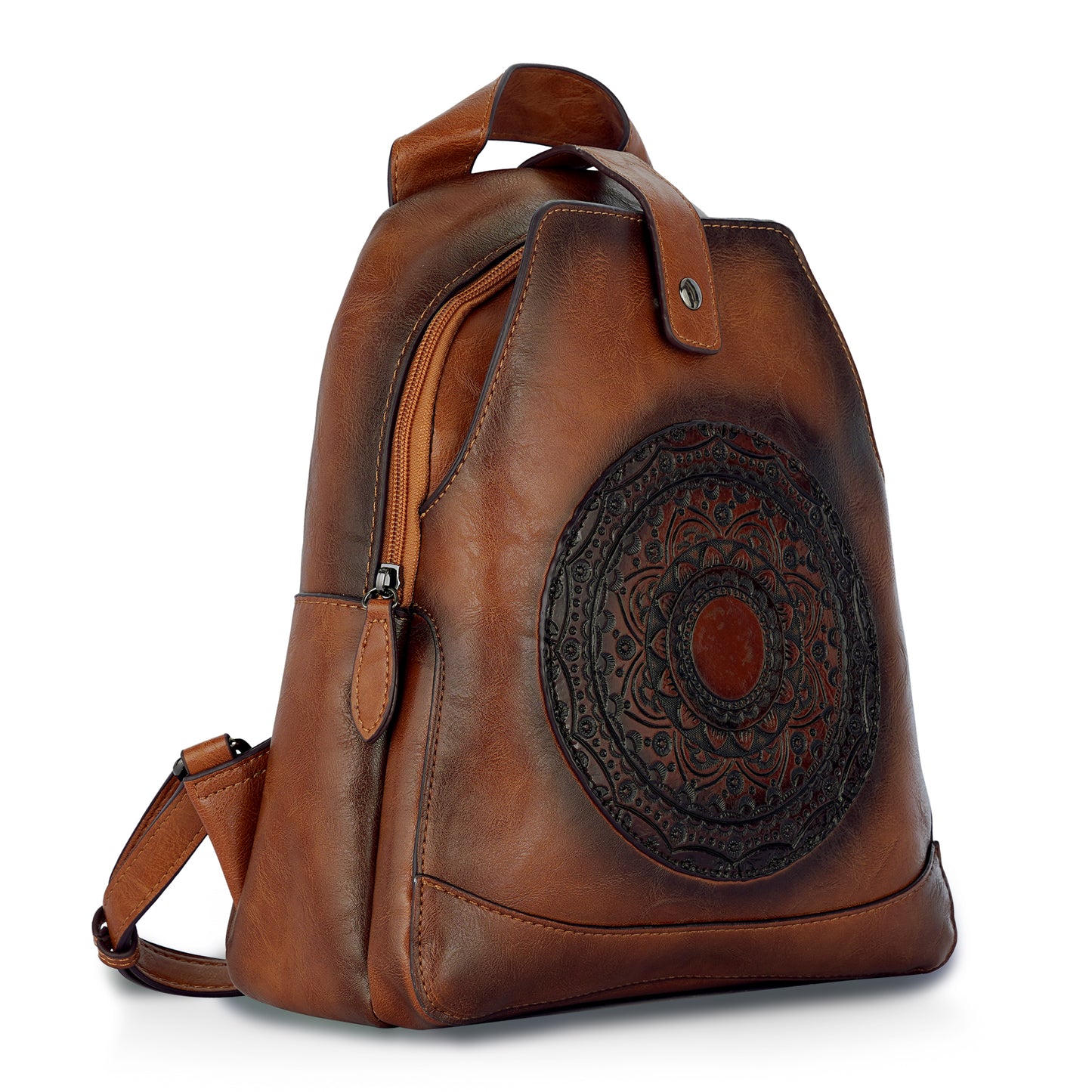 Tan Antique Backpack