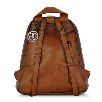 Tan Antique Backpack