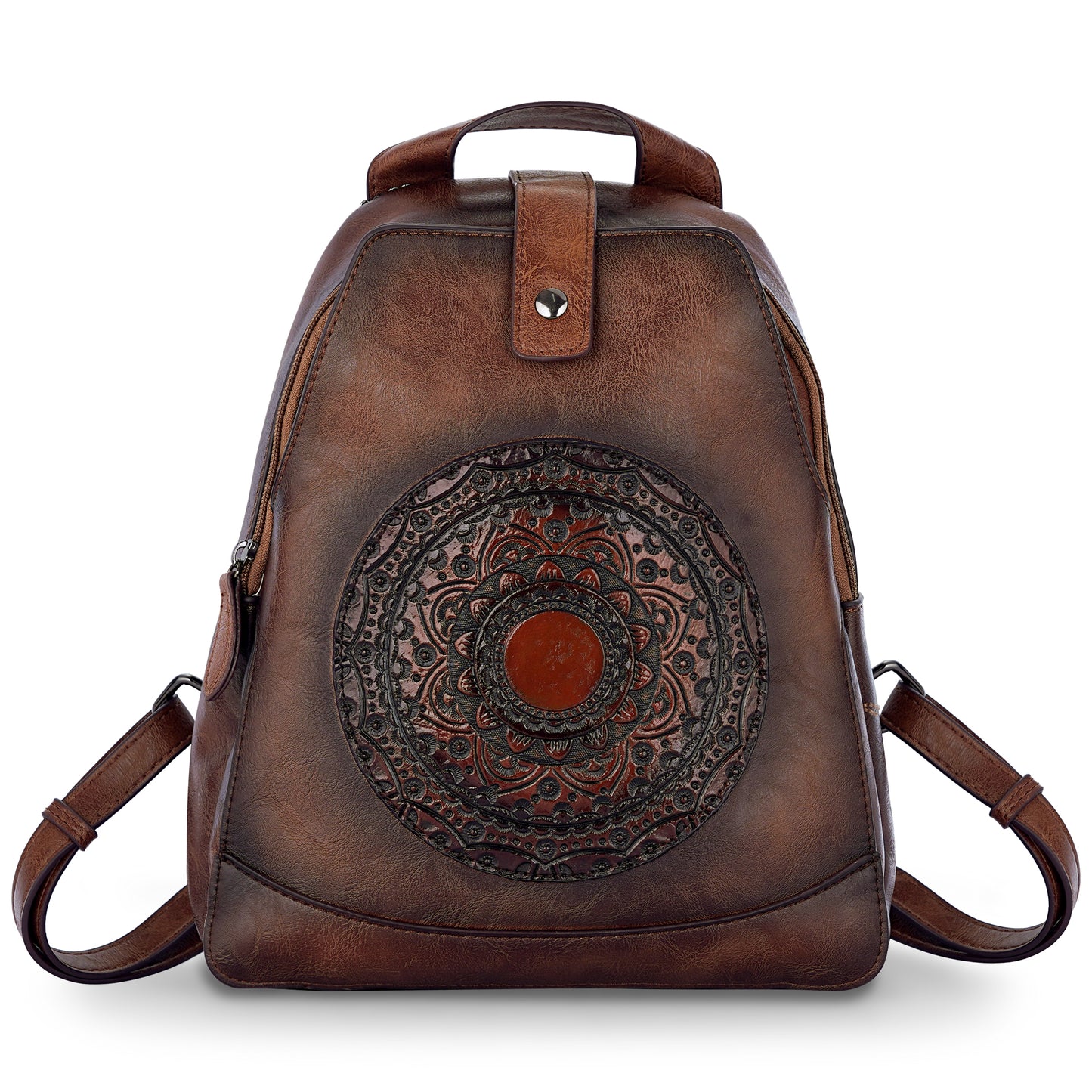 Brown Antique Backpack