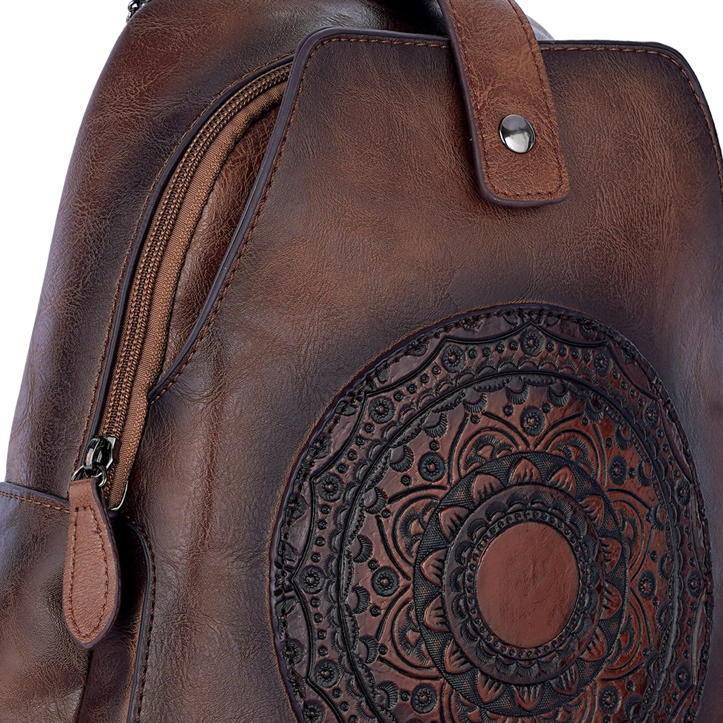 Brown Antique Backpack