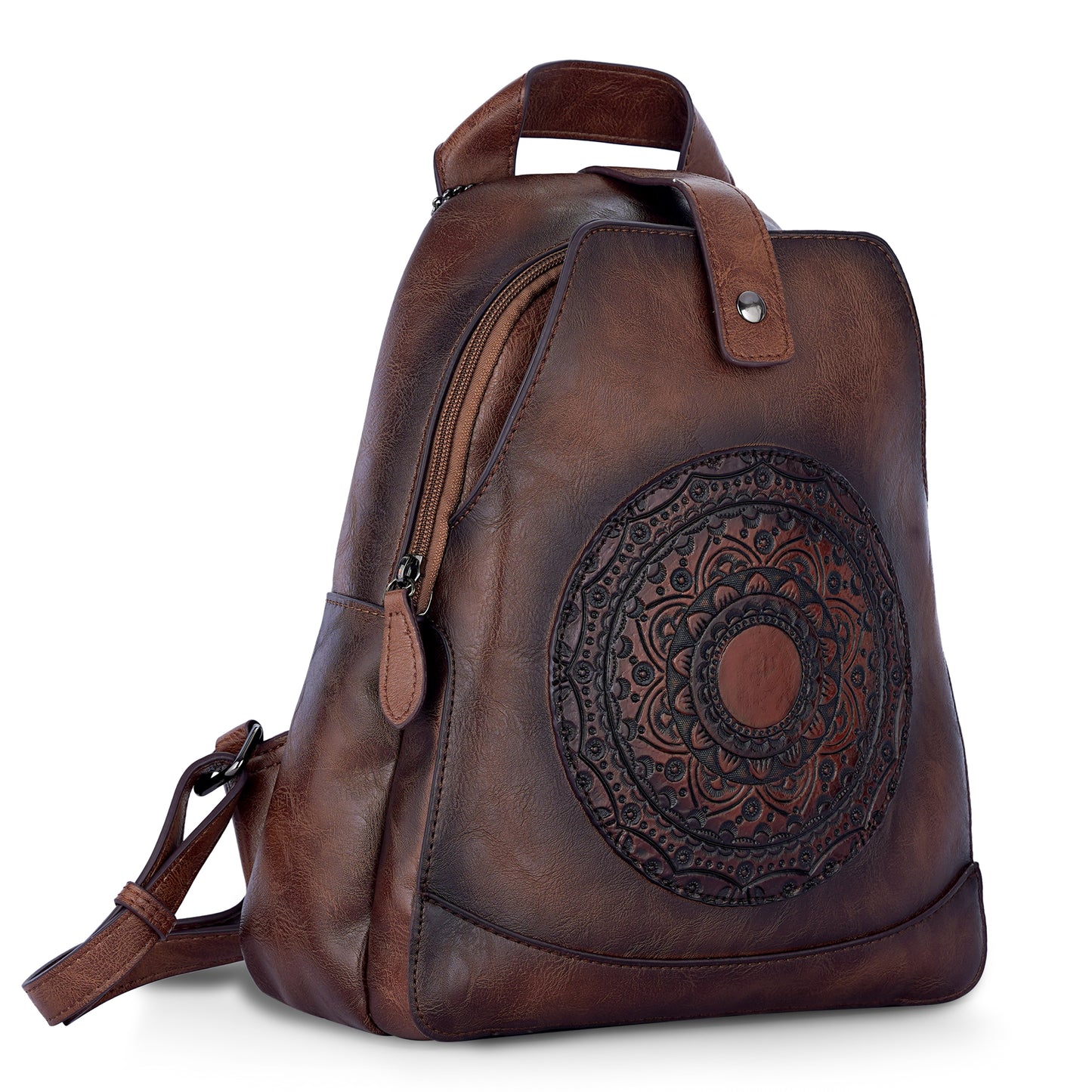 Brown Antique Backpack