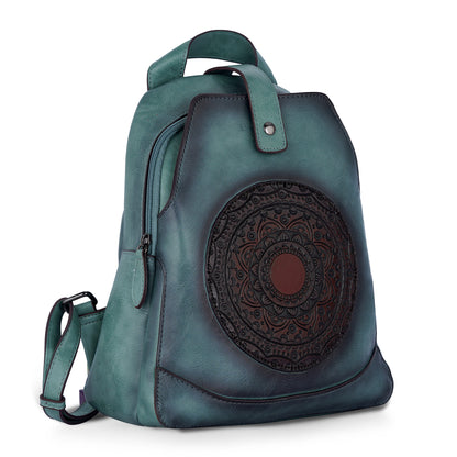 Blue Antique Backpack