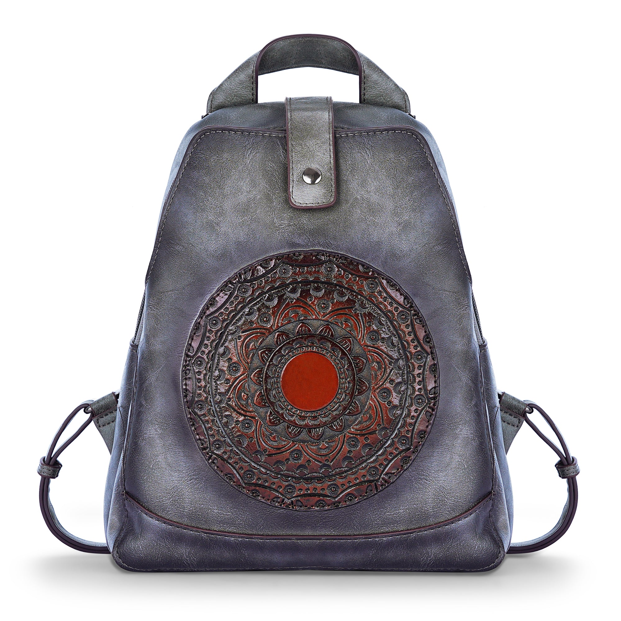 Grey Antique Backpack