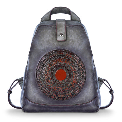 Grey Antique Backpack