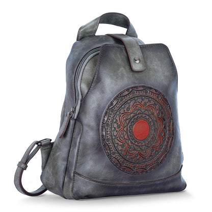 Grey Antique Backpack