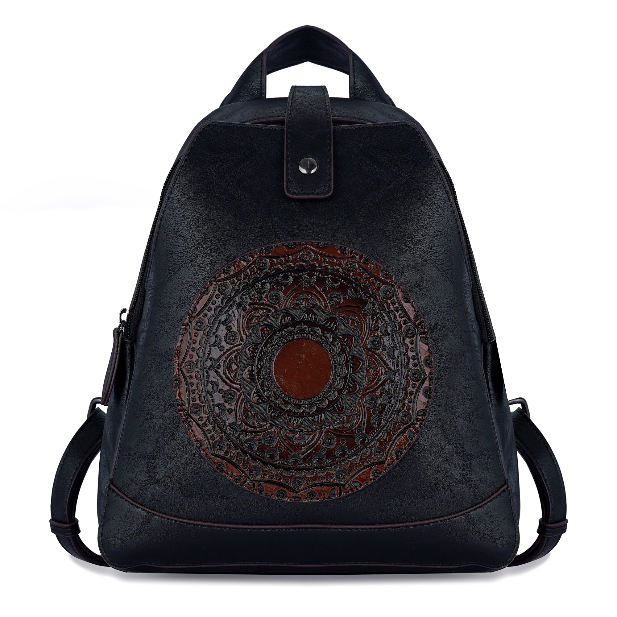 Black Antique Backpack