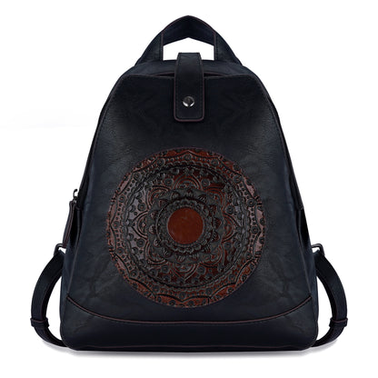 Black Antique Backpack