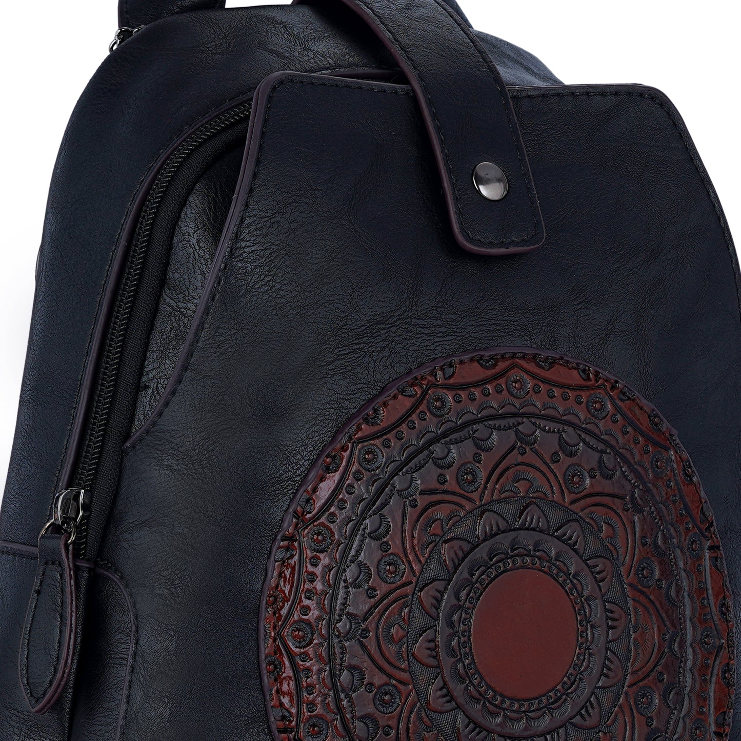 Black Antique Backpack