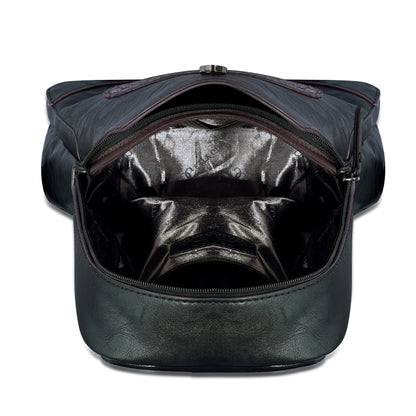 Black Antique Backpack