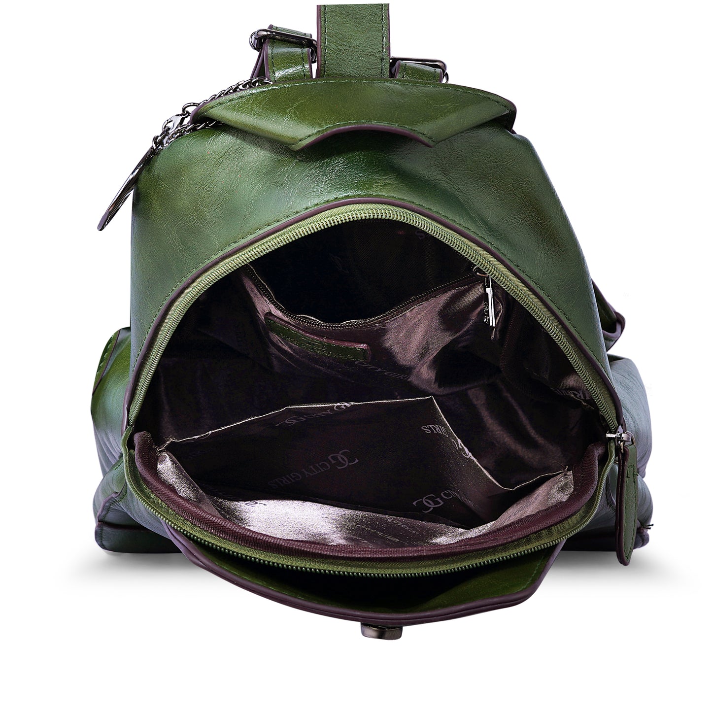 Green Antique Backpack