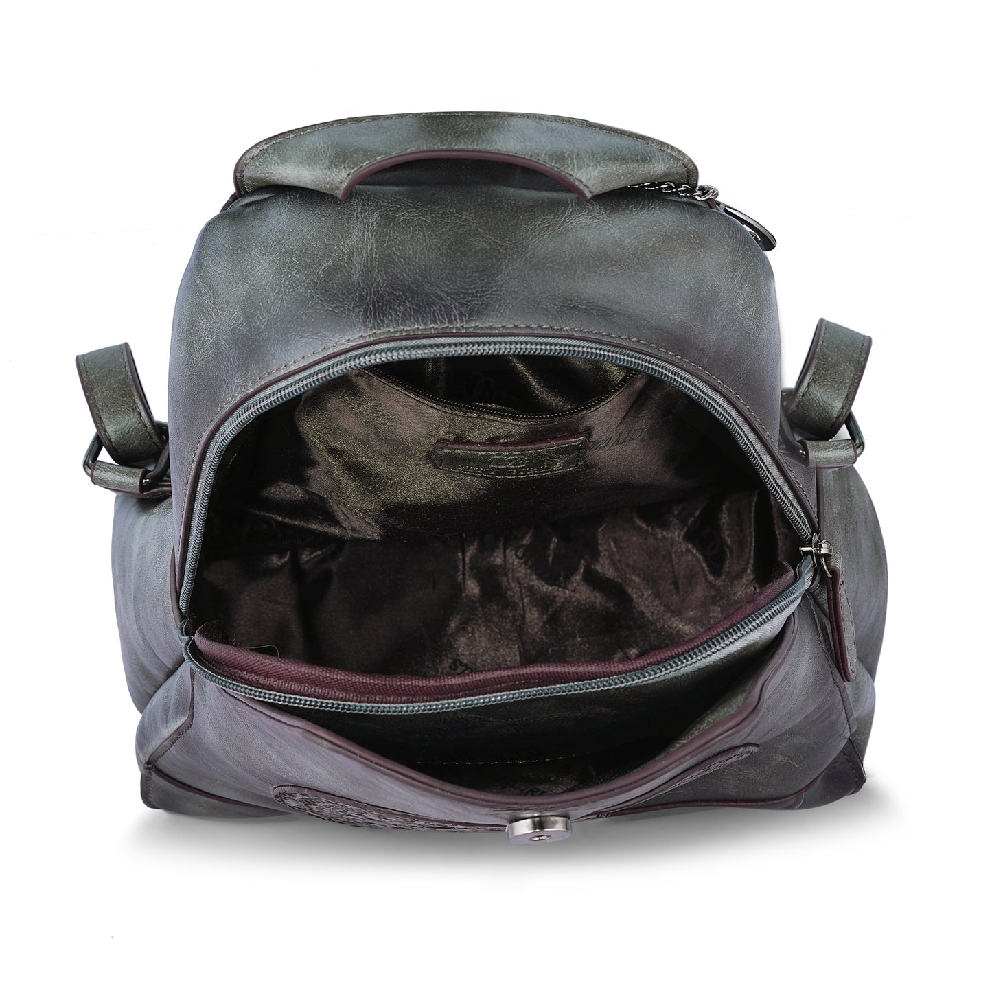 Grey Antique Backpack