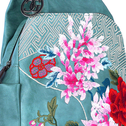 Blue Antique Backpack Bold