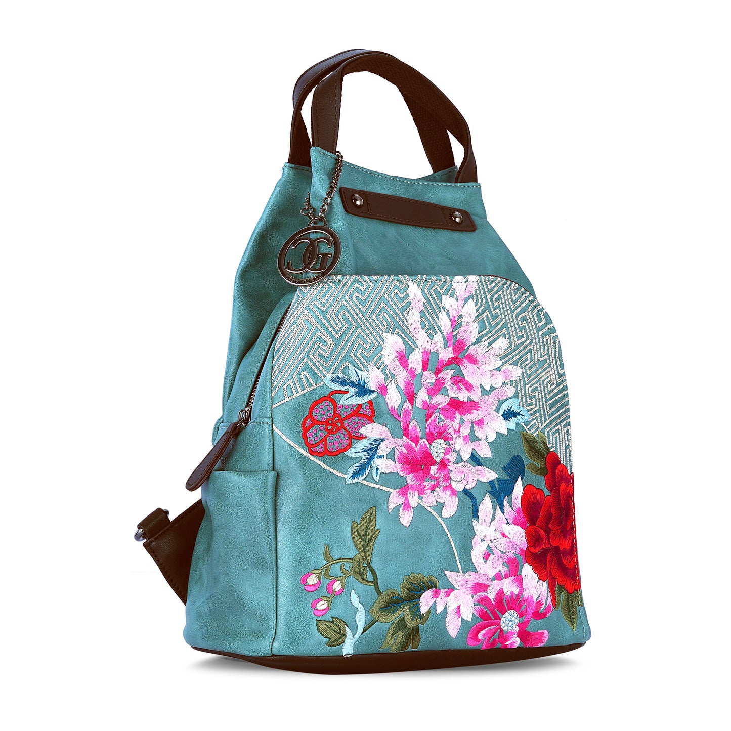 Blue Antique Backpack Bold